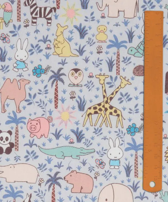 Liberty Tana Lawn Japan - Miffy - Zoology F