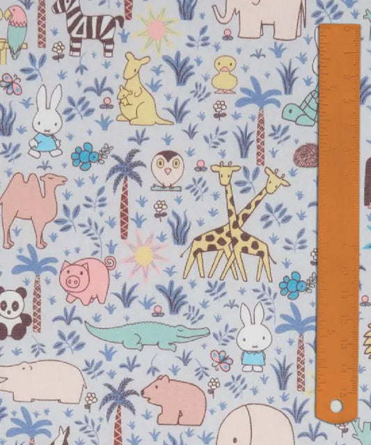 Liberty Tana Lawn Japan - Miffy - Zoology F