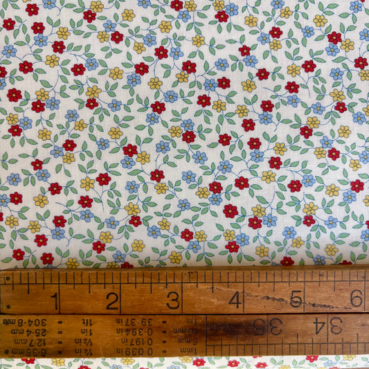 Blooming Vines in Primary - 30’s Playtime 2025 by Moda
