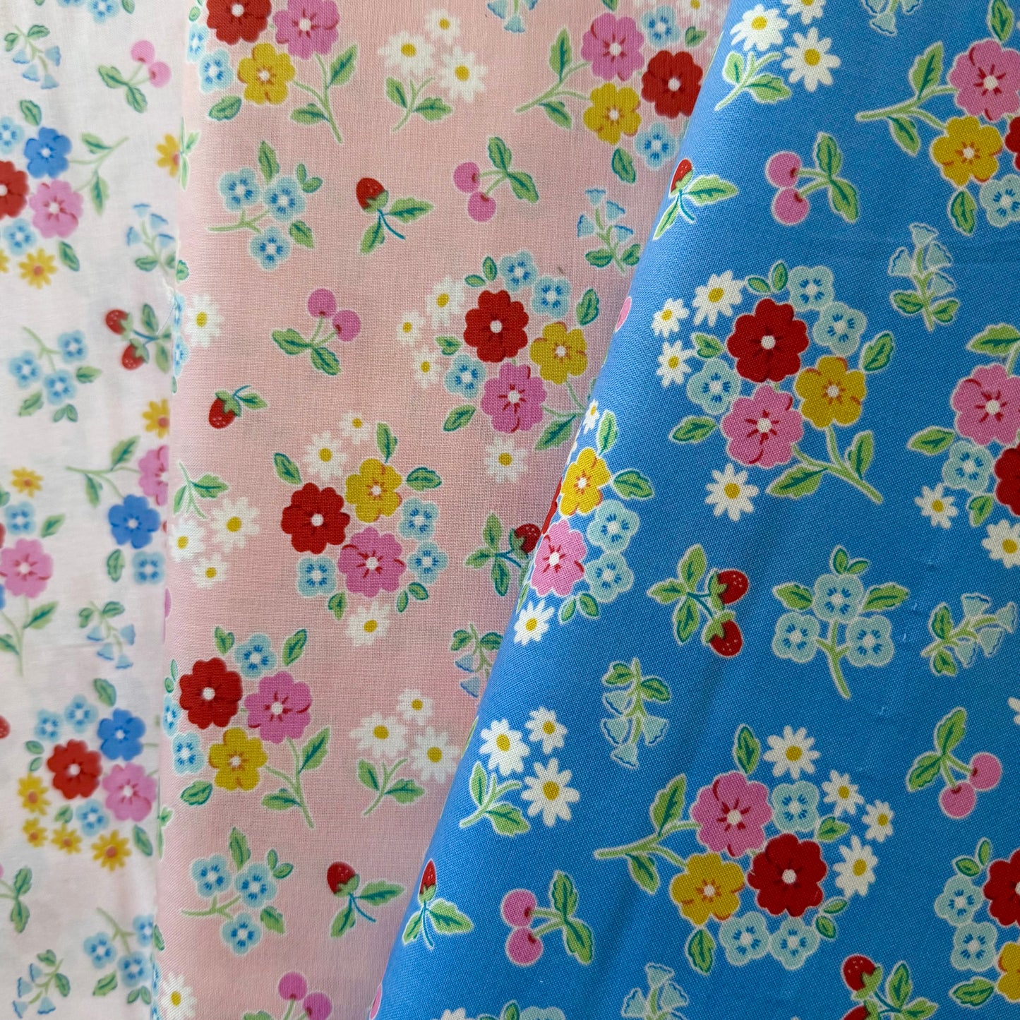 Periwinkle - Bluebells & Buttercups by Poppie Cotton