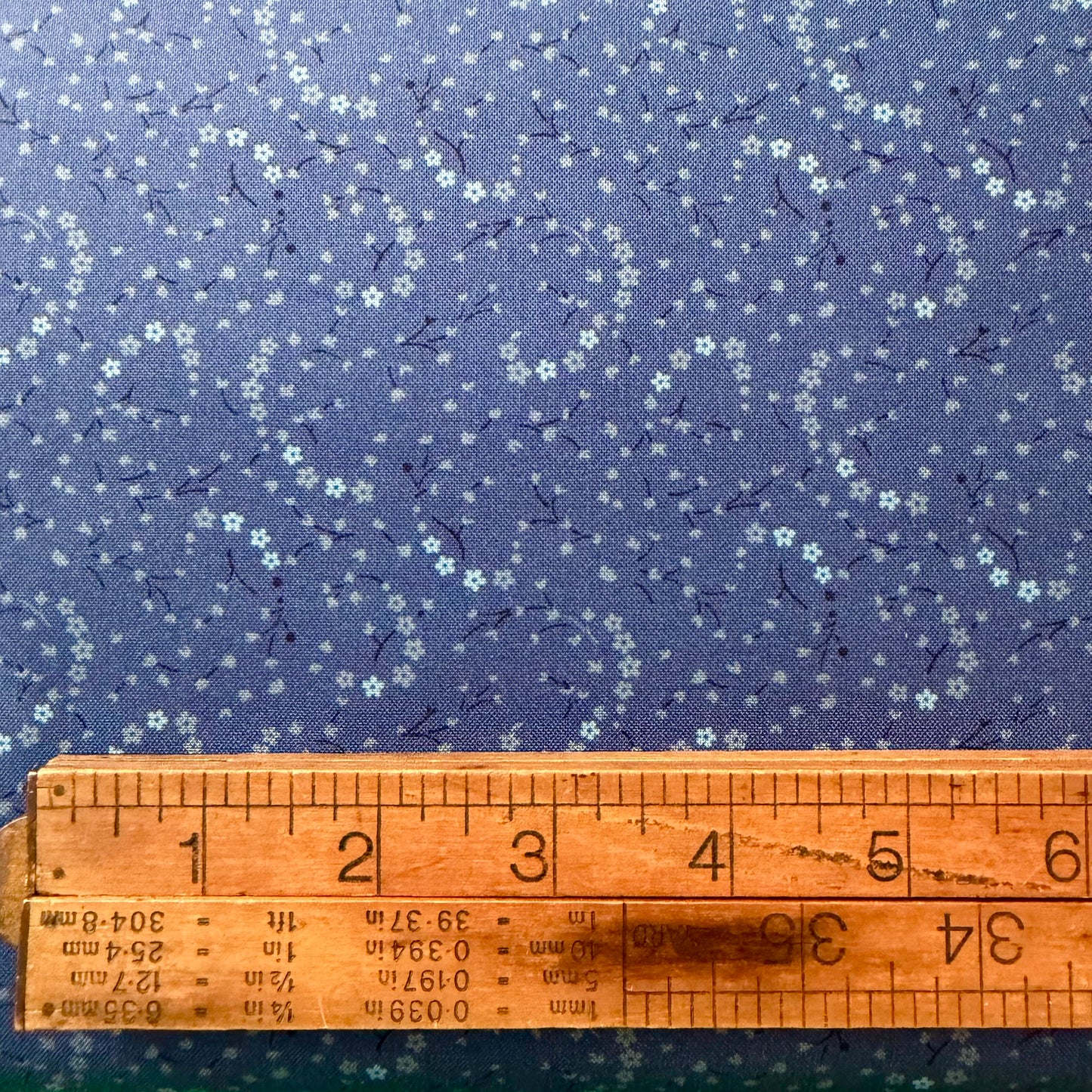 Blue Floral - Marcus Fabrics