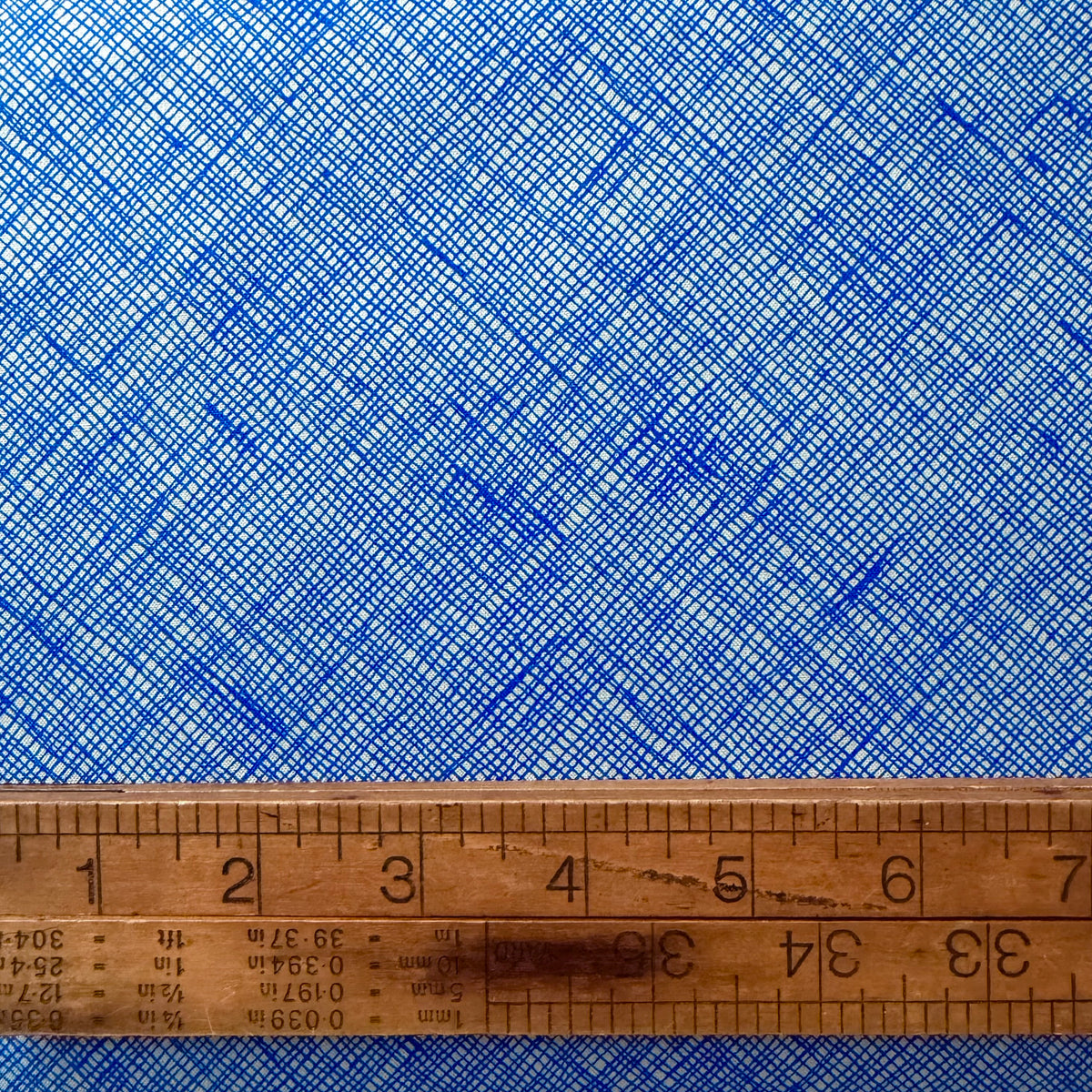 Crosshatch in Lapis - Memento - Ruby Star Society