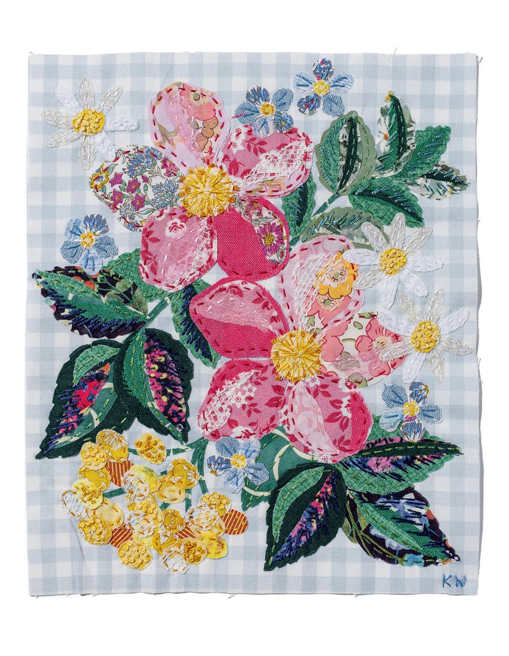 Wattle and Loop - Cottage Posy Slow Stitch Kit