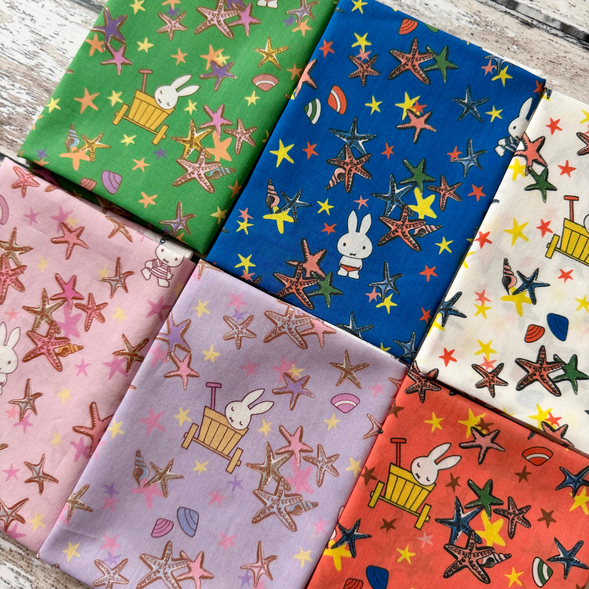 Liberty Tana Lawn Japan - Miffy Seaside Escape Bundle