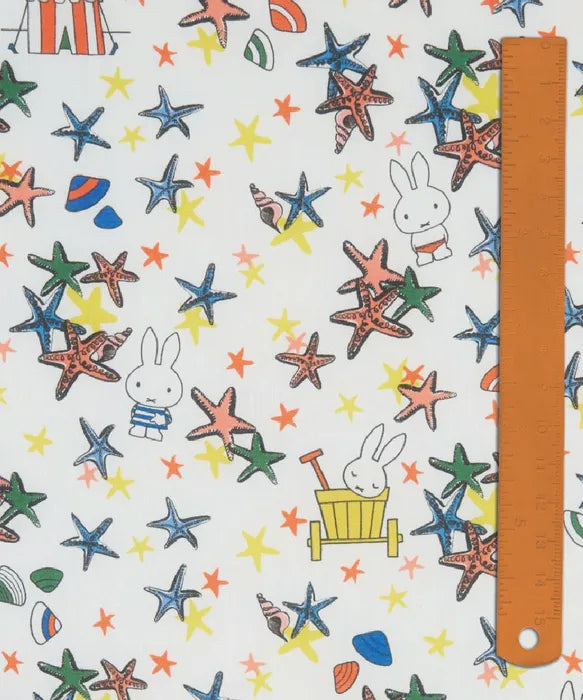 Liberty Tana Lawn Japan - Miffy - Seaside Escape A