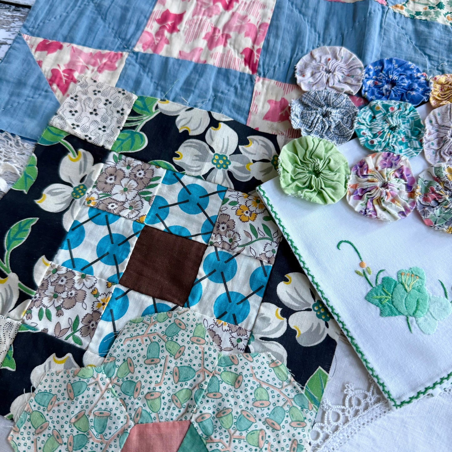 Vintage Textile Bundle (C)