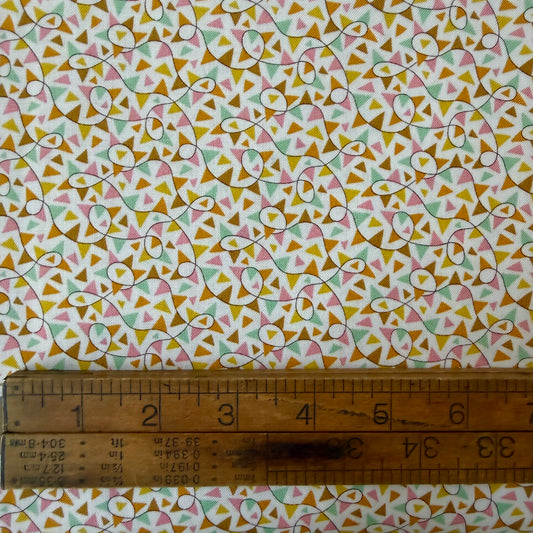 Summer Fair Fun Fair Bunting D - Liberty Lasenby Quilting Cotton