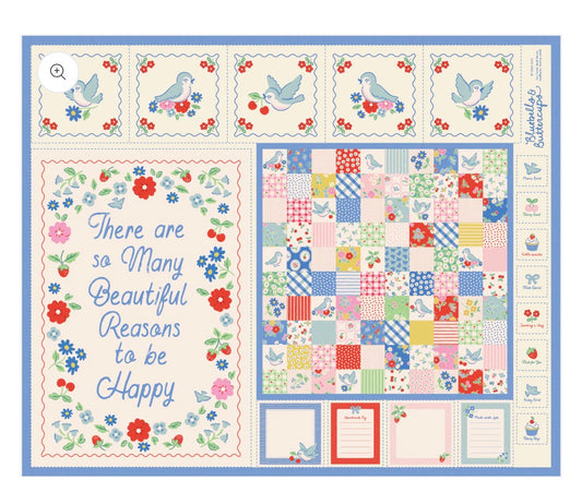 Project Panel - Bluebells & Buttercups by Poppie Cotton