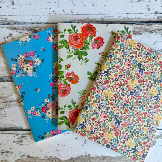 Cath Kidston A6 Floral Notebook Set