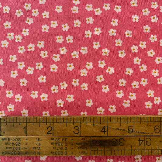 Tiny Blooms in Raspberry - Bloom and Sew - Andover
