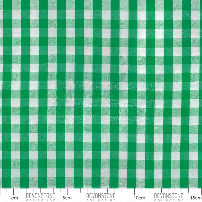 1/4” Gingham - Green