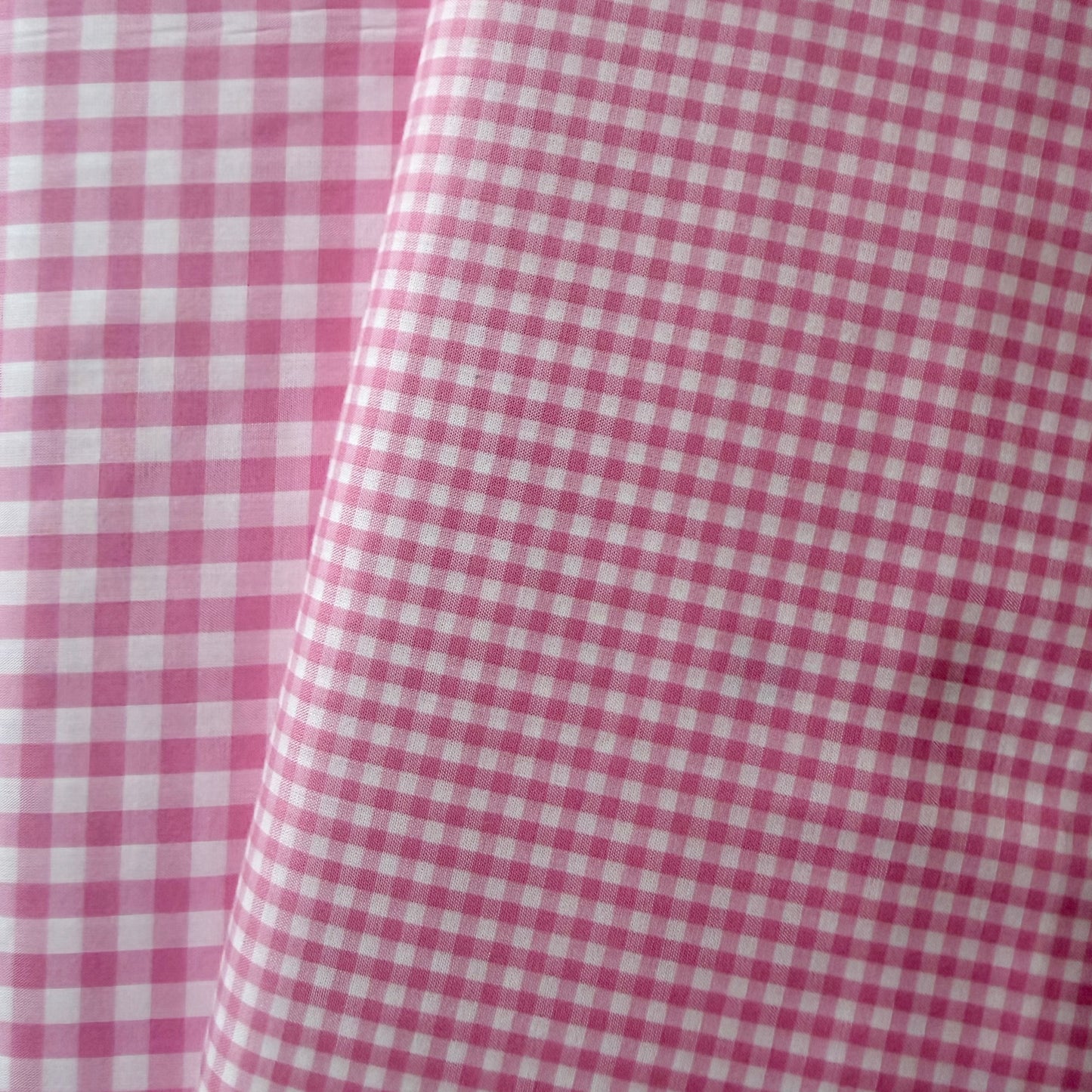 Light Pink 1/4” Japanese Gingham