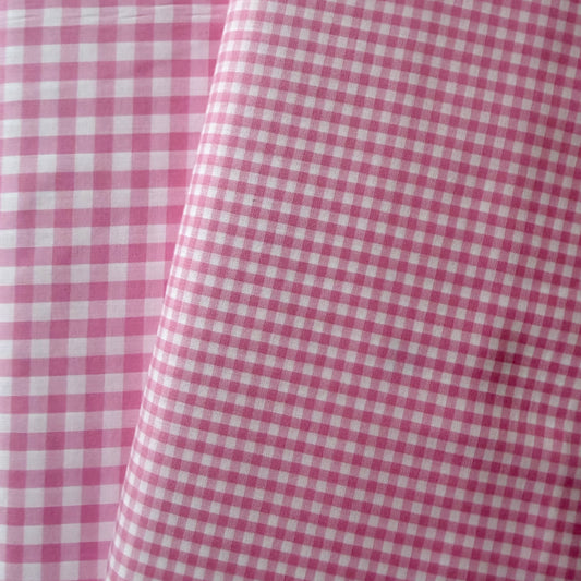 Light Pink 1/8” Japanese Gingham