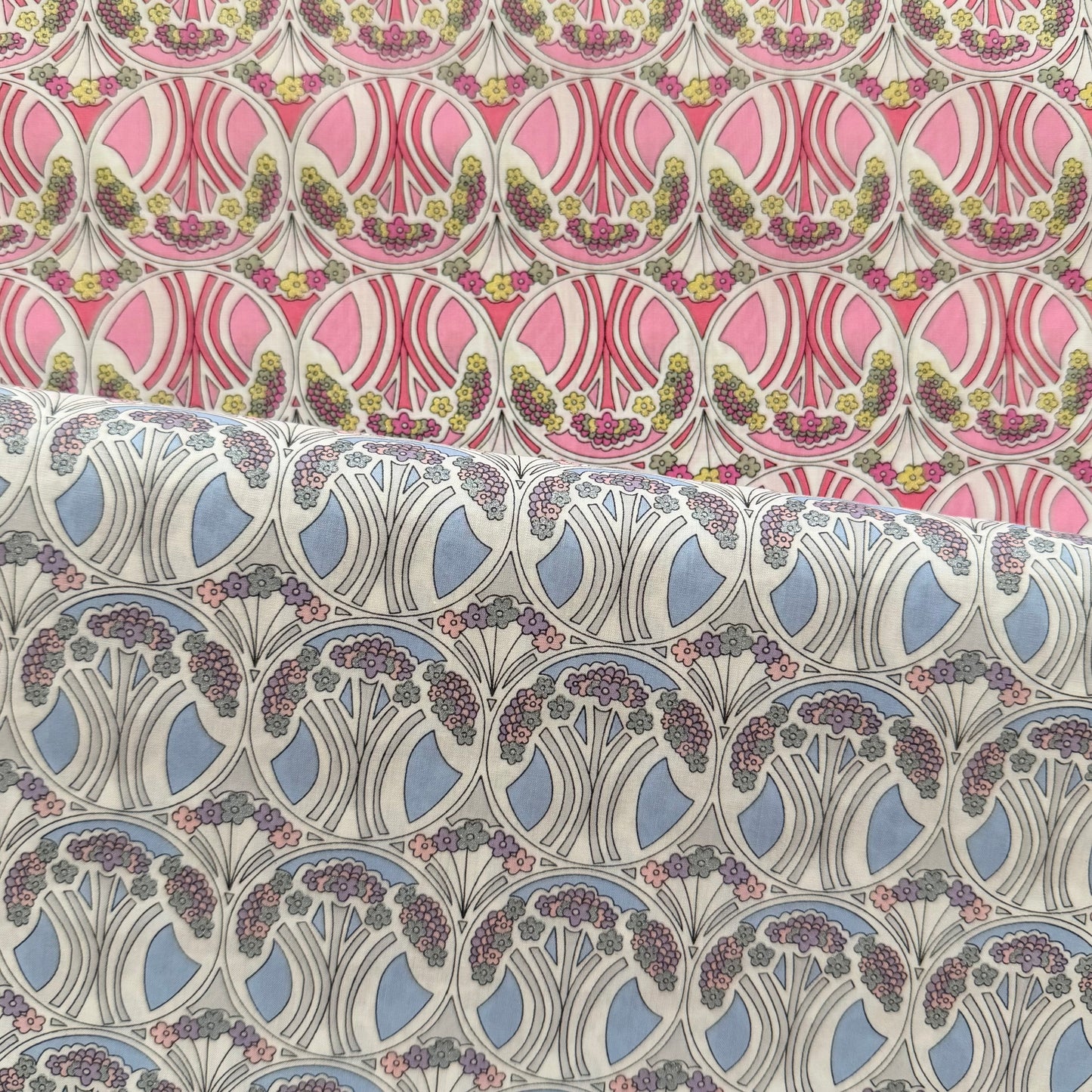 Classic Metallic Mauverina B - Liberty Tana Lawn