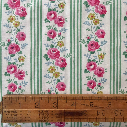 Stripe in Green - Cath Kidston Signature Collection for Riley Blake