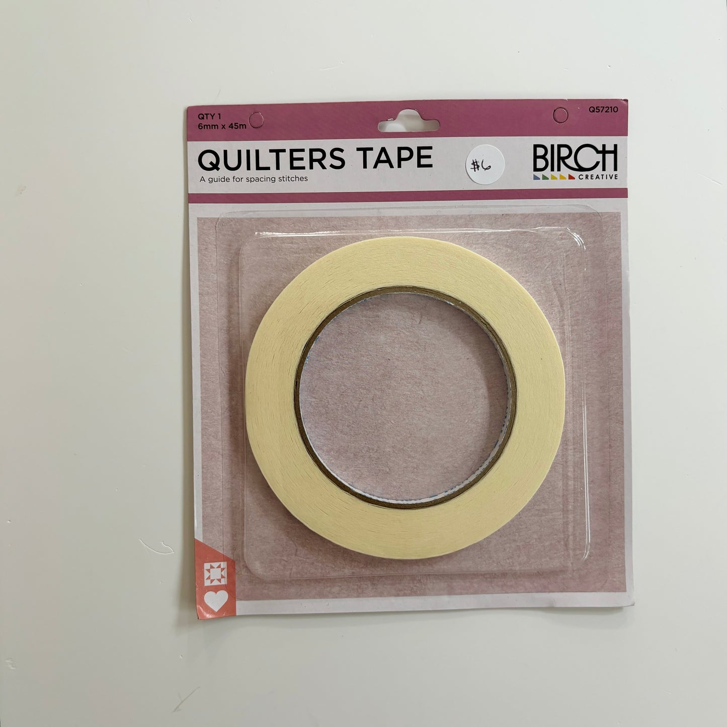 1/4” Quilters Tape (6mm x 45m)