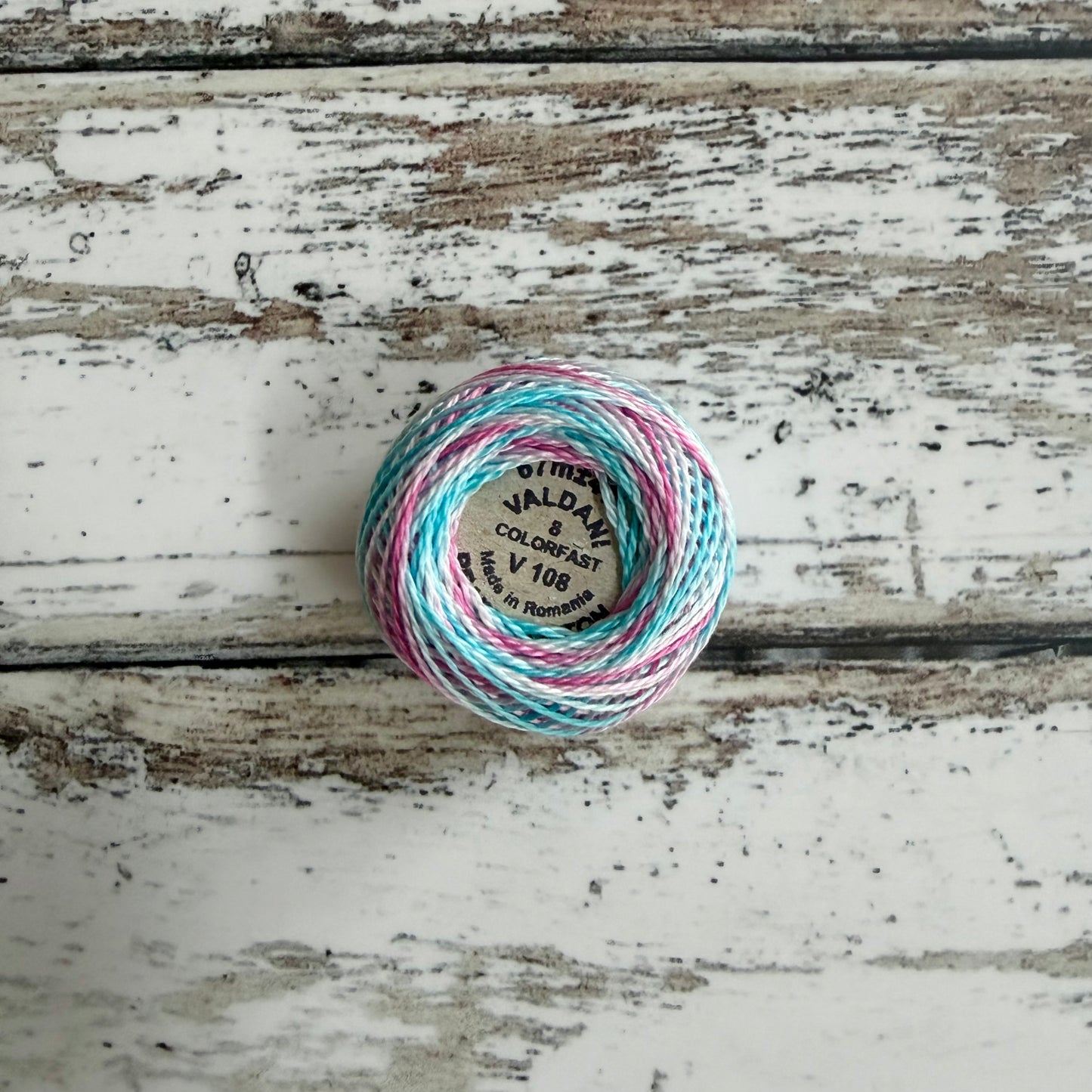 Valdani - Perle 8 Cotton - V108 Sparkling Stream