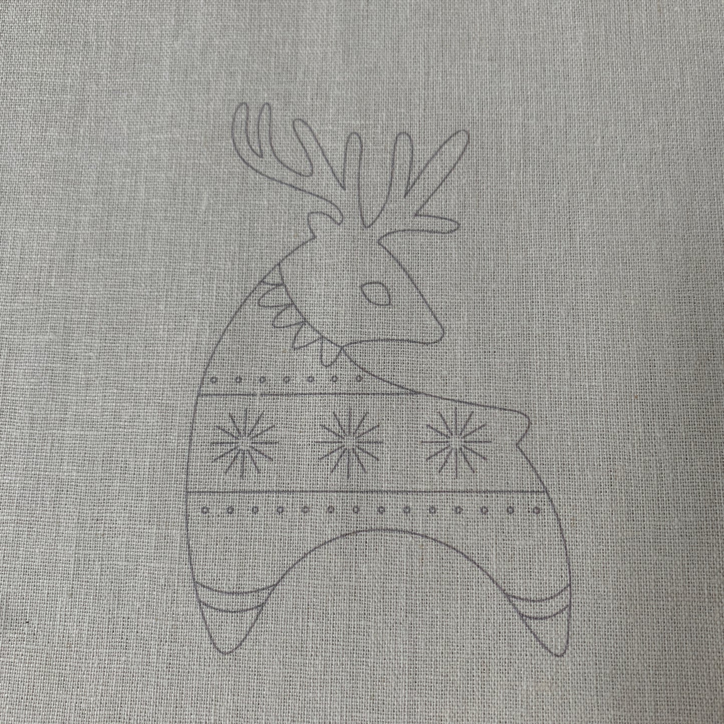 Merry Stitchmas Panel - Fat Quarter