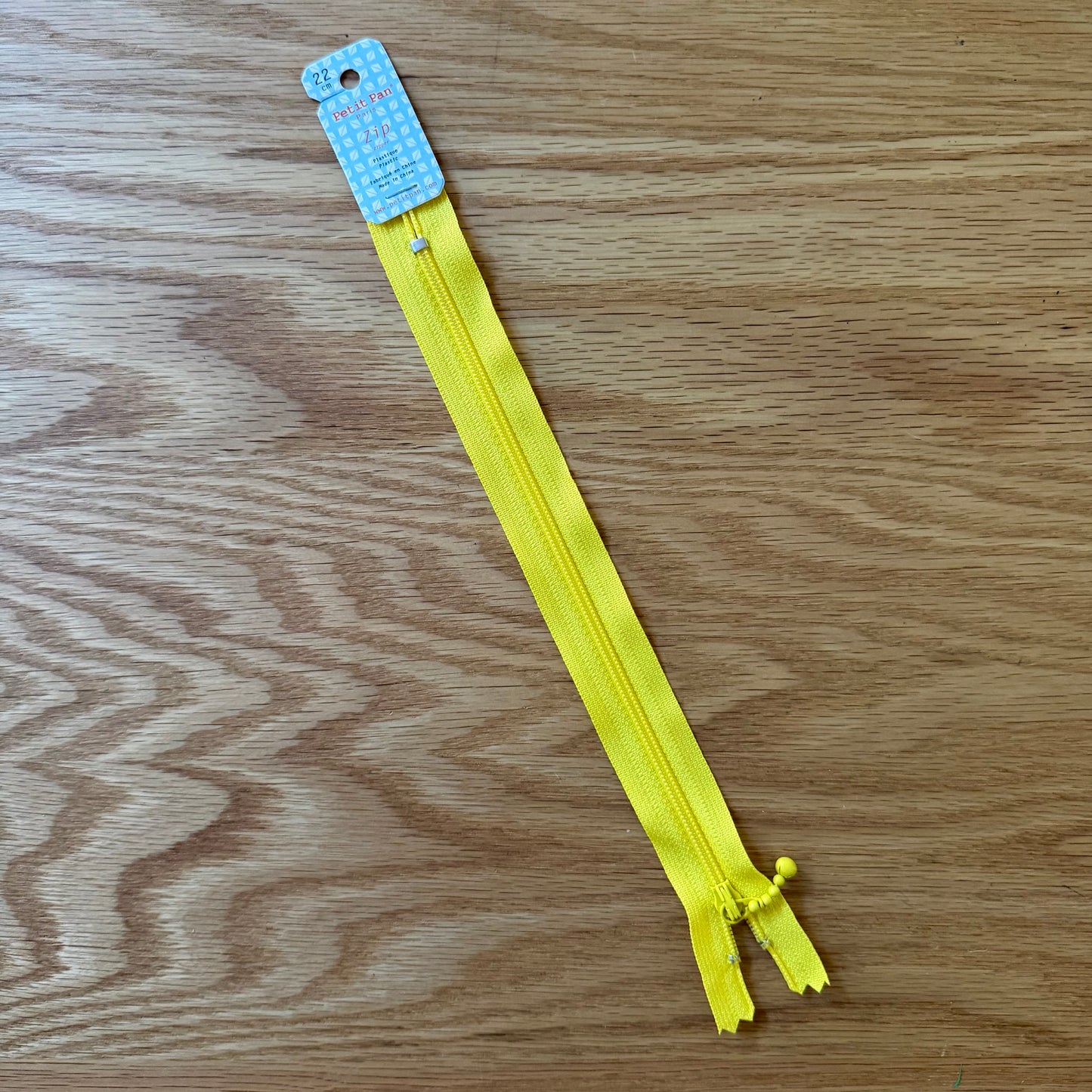 Petit Pan 22 cm Zipper - Lemon Yellow