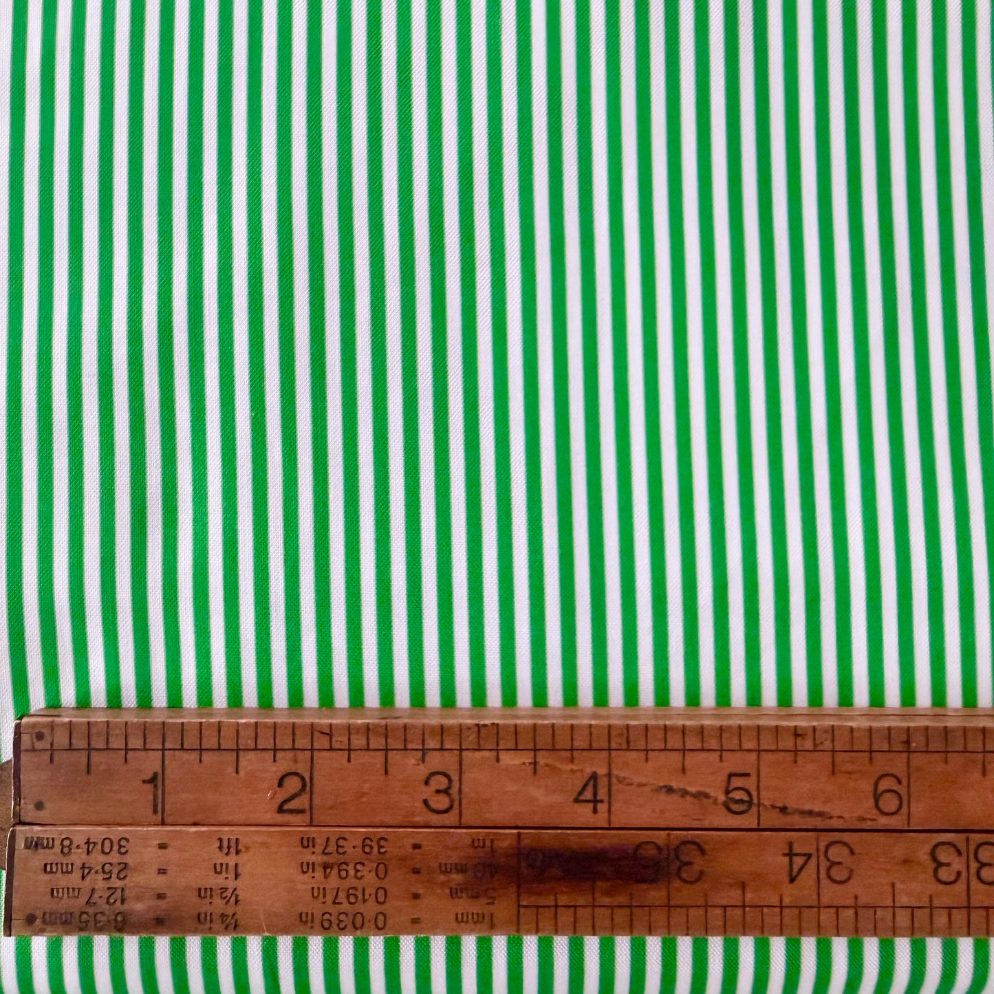 Andover - Simply Stripe in Kelly Green