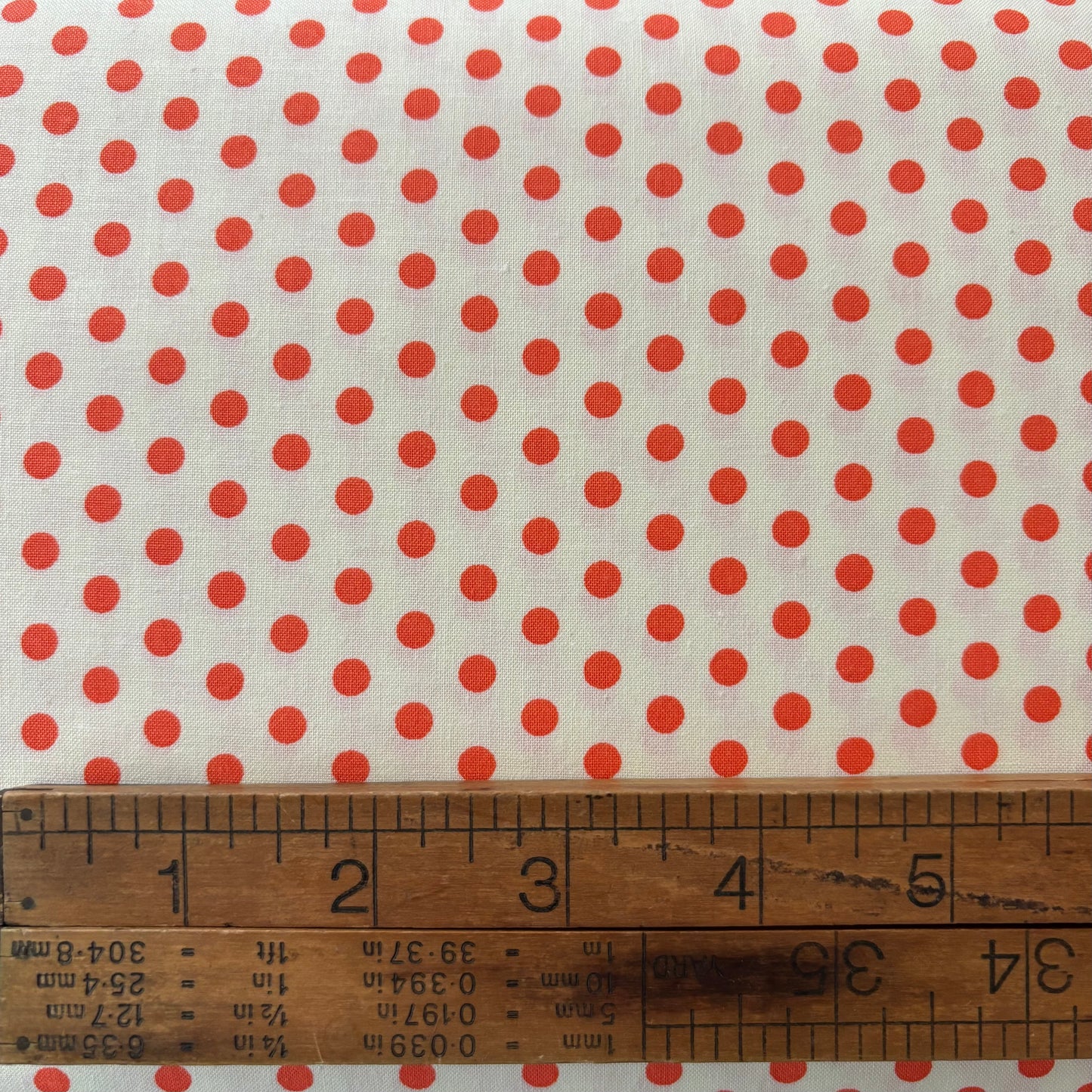 Happy Sweet Collection - Medium Orange Spot on Cream