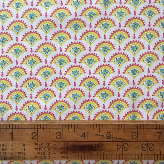 Tuli Fan in Yellow - Clothworks