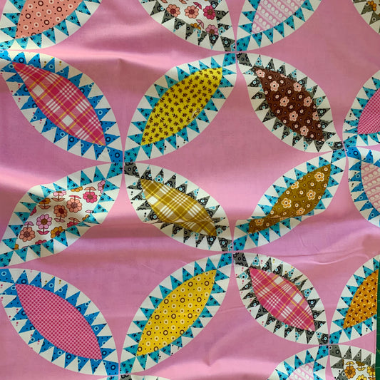 Made Easy - Tabaco Leaf Cheater in Light Pink - Denyse Schmidt