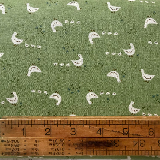 Handworks - Ducklings on Green