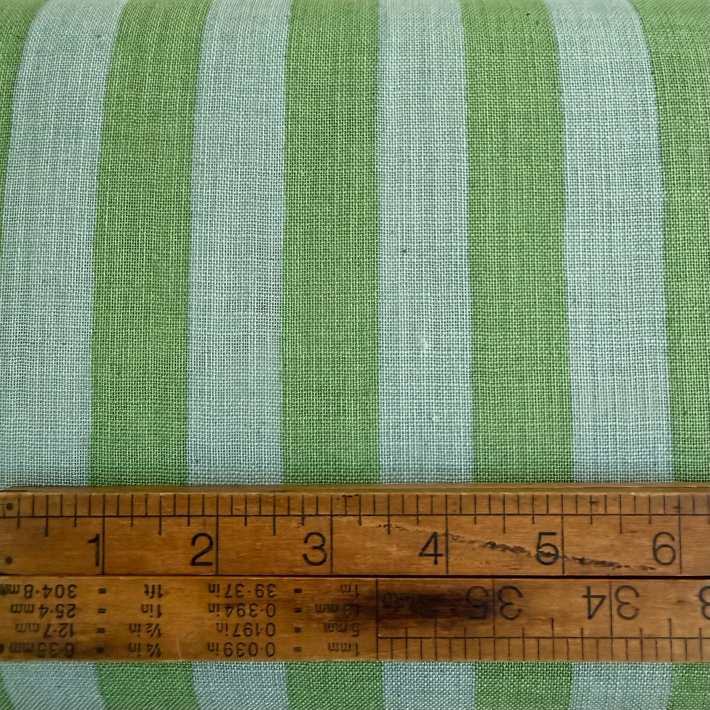 Sevenberry Green Poplin Stripe