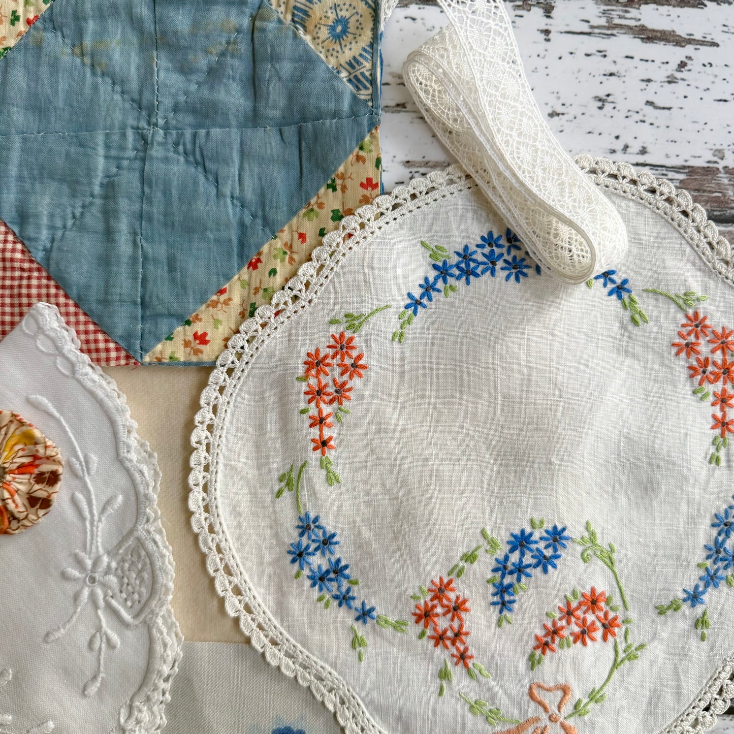 Vintage Needlebook Kit (J)