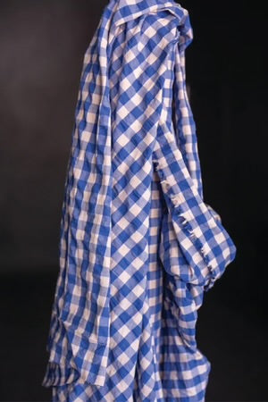 Merryweather Organic Seersucker Gingham from Merchant and Mills