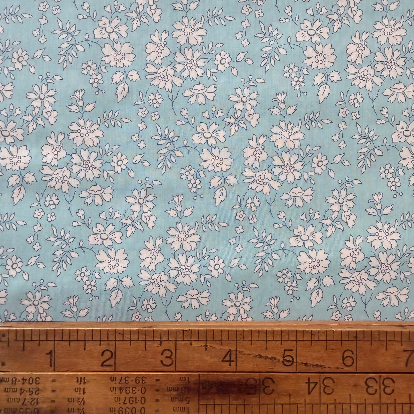 Bespoke Liberty Tana Lawn - Light Aqua Capel 036375538Y