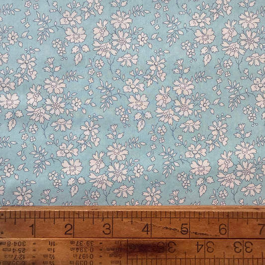 Bespoke Liberty Tana Lawn - Light Aqua Capel 036375538Y