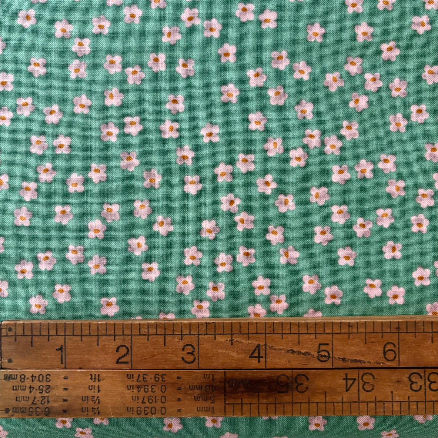 Tiny Blooms in Emerald - Bloom and Sew - Andover