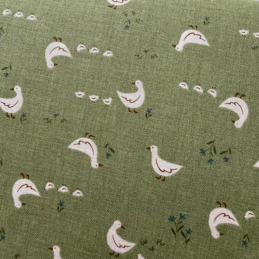 Handworks - Ducklings on Green