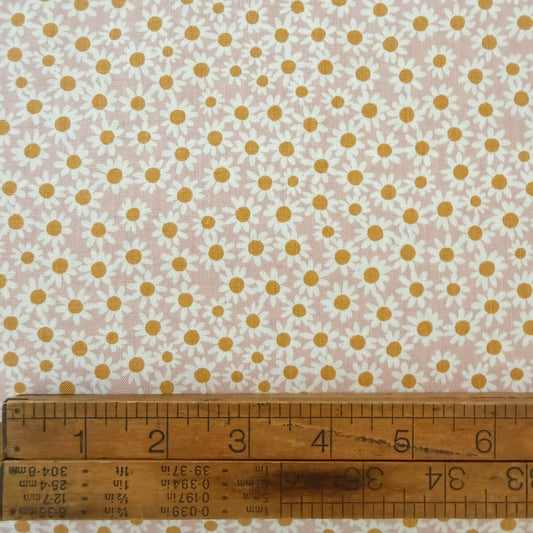 Daisies in Blush - Floral Charms from Riley Blake