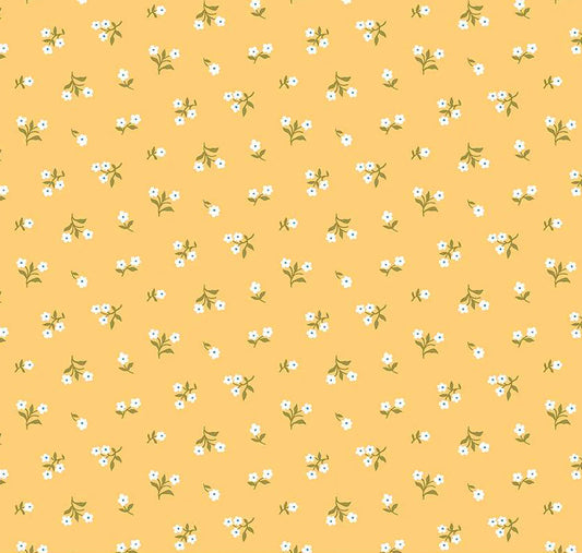 Liberty Quilting Cotton - London Parks Collection - Primrose Hill - Yellow Subset