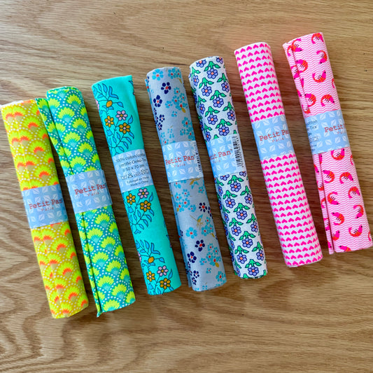 Petit Pan Love Pink Krevett - Fat Quarter