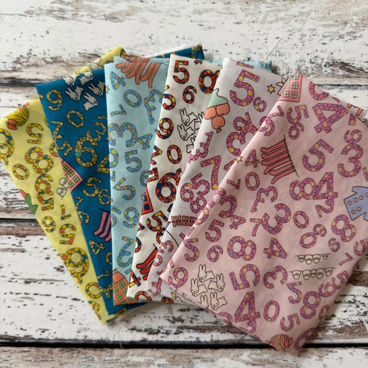 Liberty Tana Lawn Japan - Miffy Counting Bundle
