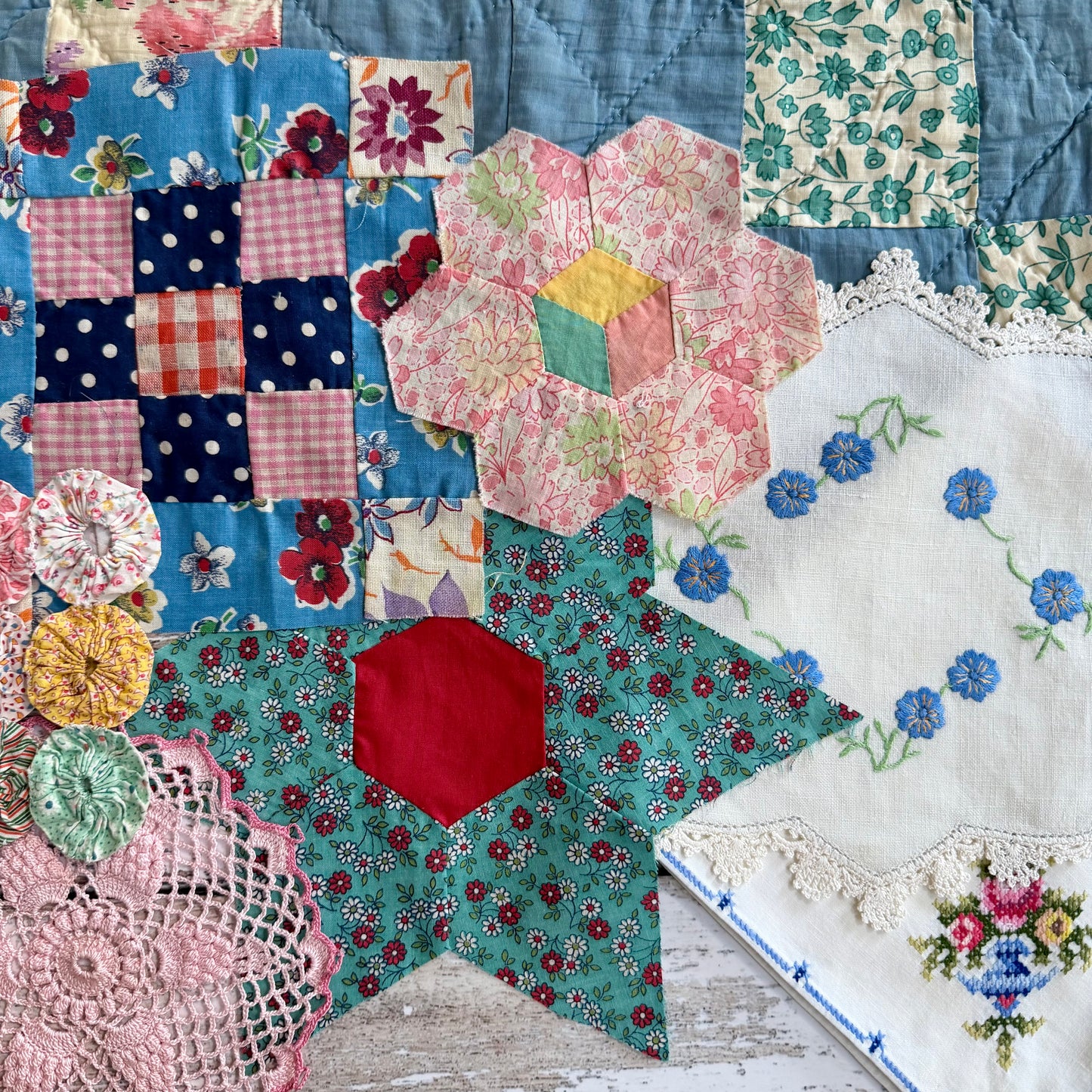 Vintage Textile Bundle (A)