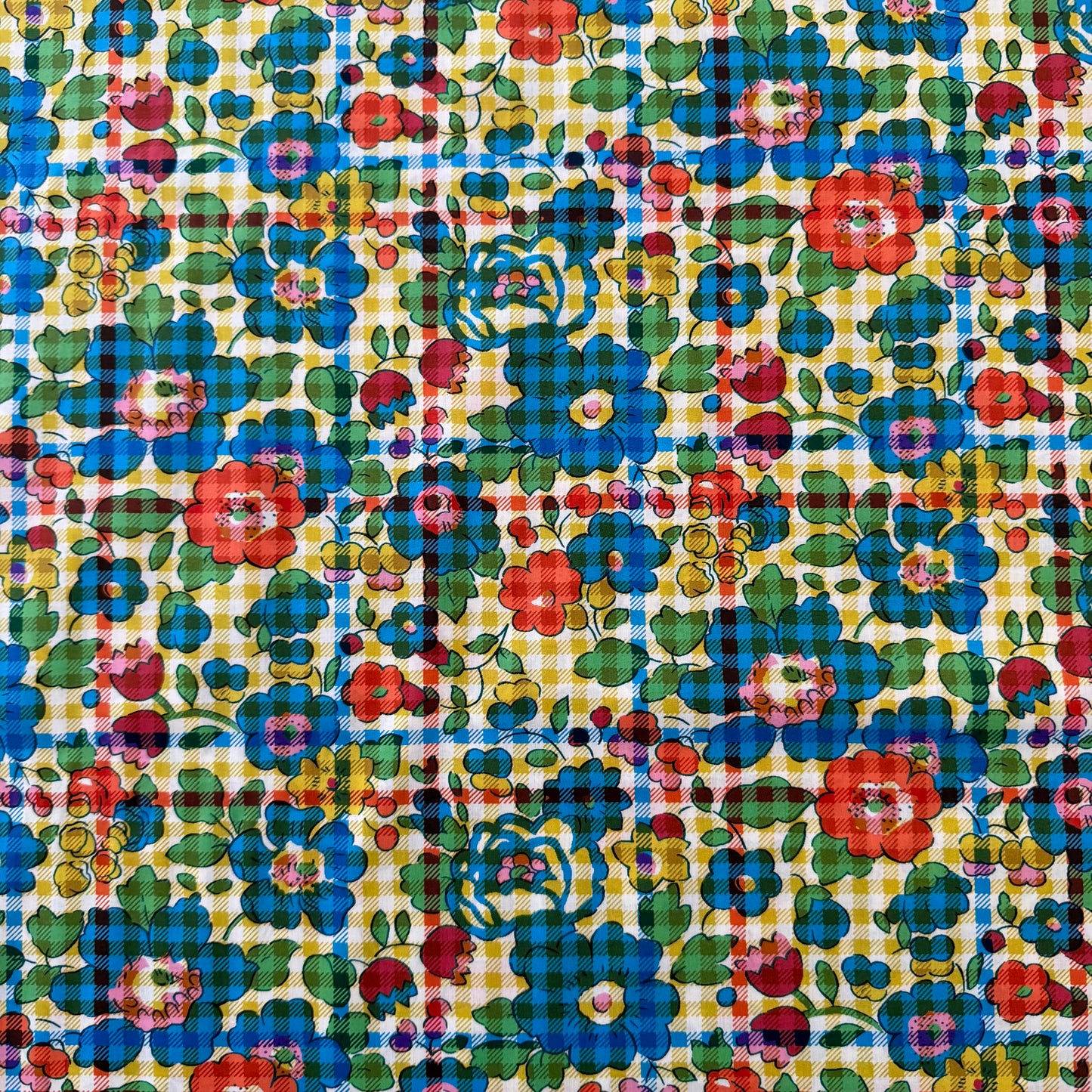 Liberty Tana Lawn SS26 Floral Rebellion - Betsy Check C
