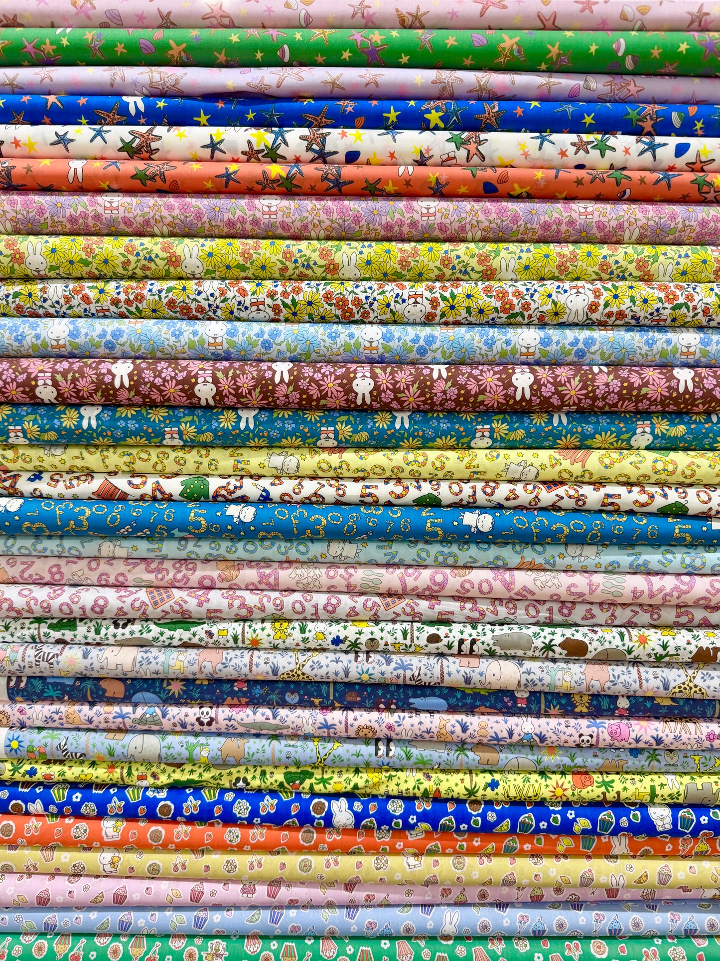 Liberty Tana Lawn Japan - Miffy - Counting F