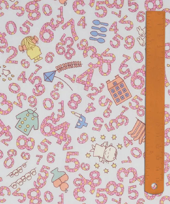 Liberty Tana Lawn Japan - Miffy - Counting E