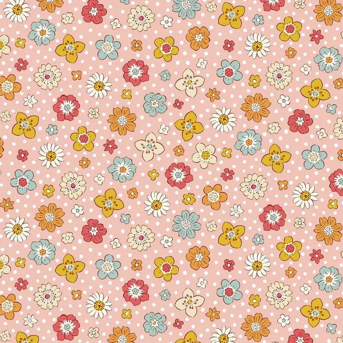 Floral Keepsakes B - Meadow Flowers - Liberty Lasenby Quilting Cotton