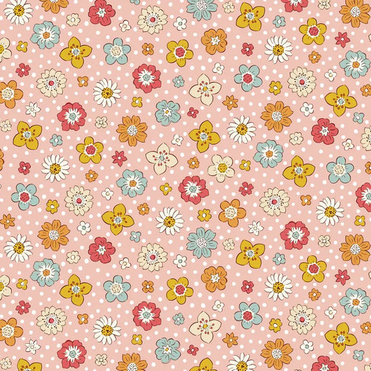 Floral Keepsakes B - Meadow Flowers - Liberty Lasenby Quilting Cotton