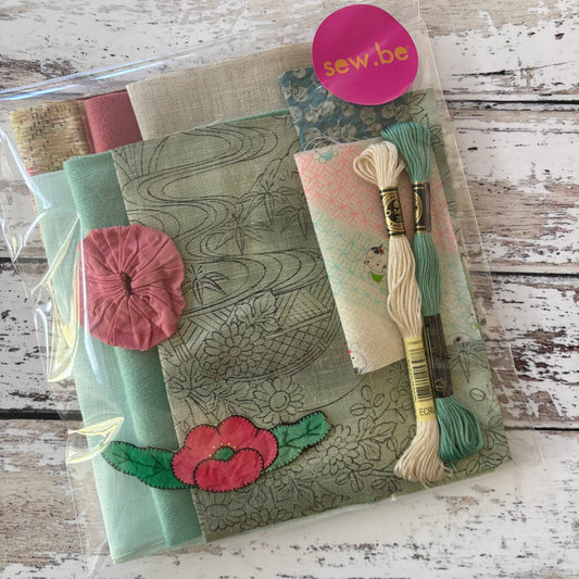 Japanese Vintage Textile Needlebook Bundle