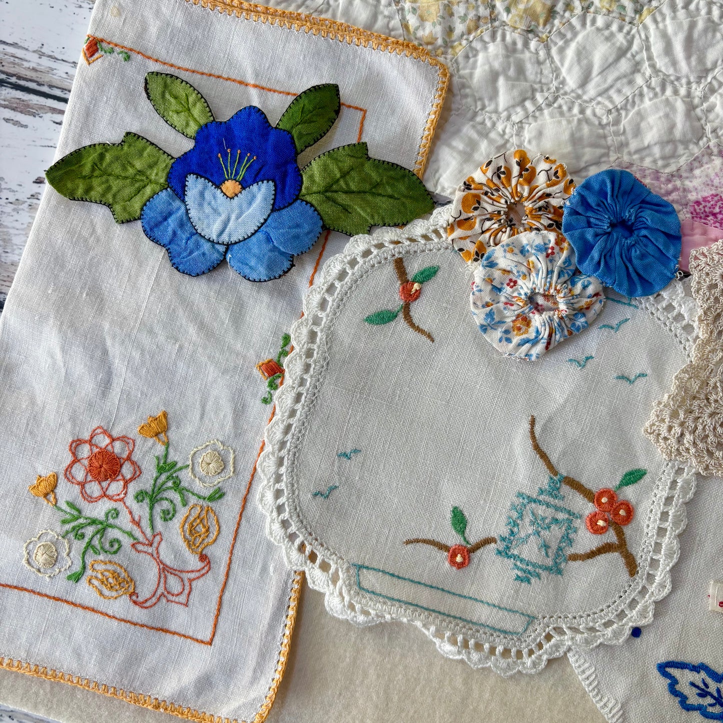 Needlebook Bundle with Vintage Quilt (1)