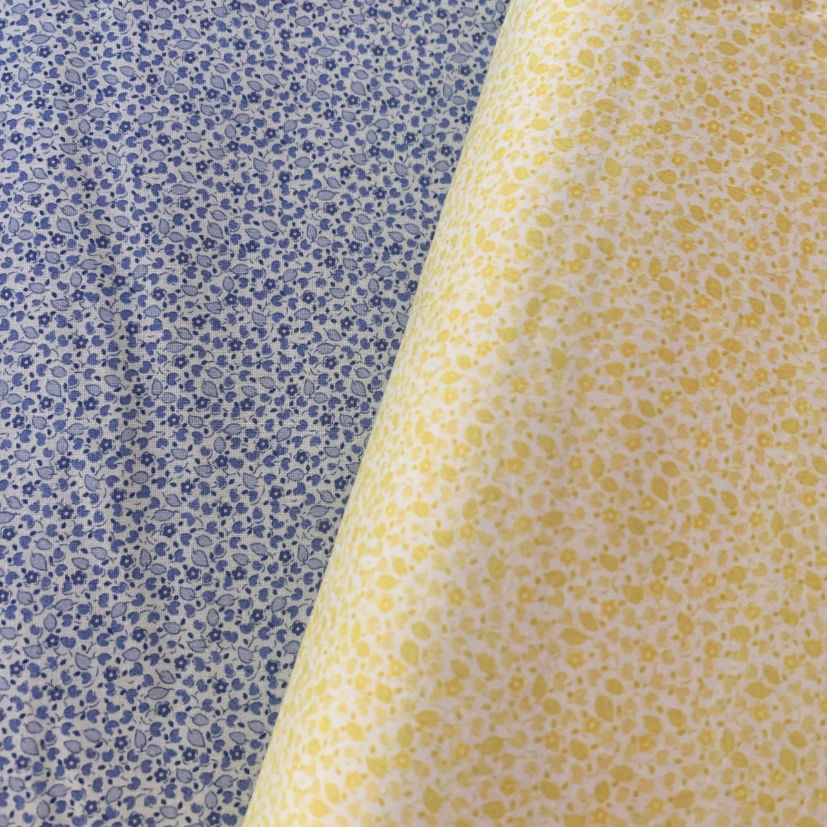 Aunt Grace Rock My Baby - Ditsy In Blue - Marcus Fabrics