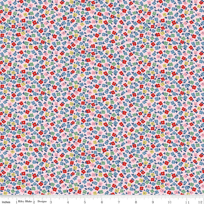 Teeny One in Pink - Cath Kidston Signature Collection for Riley Blake