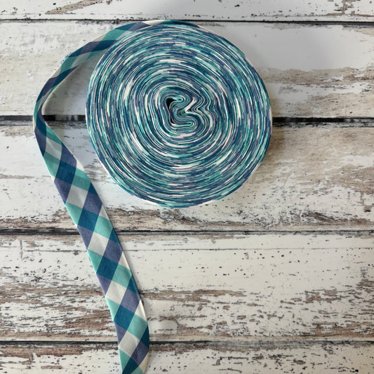 Bias Binding - Aqua